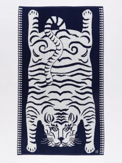 Damen Inouitoosh – Strandtuch aus Baumwolle mit Tiger-Motiv