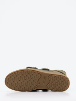 – Stiefeletten aus Veloursleder Oliv*Inuikii New