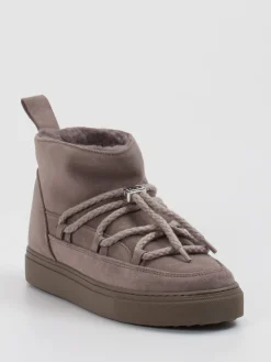 – Stiefeletten aus Veloursleder taupe*Inuikii Outlet