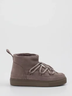 – Stiefeletten aus Veloursleder taupe*Inuikii Outlet