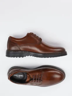 Herren Josef Seibel – Derby-Schuhe aus Kalbleder