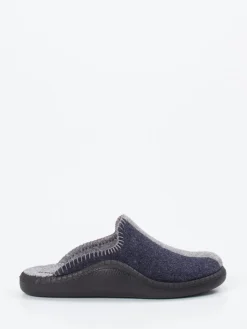 Josef Seibel – Filzpantoffel aus Filz in Dunkel*Josef Seibel Relax Hot