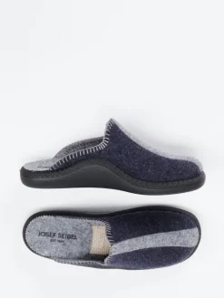 Josef Seibel – Filzpantoffel aus Filz in Dunkel*Josef Seibel Relax Hot