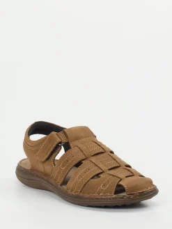 – Fischersandalen aus Fettleder cognac*Josef Seibel Sale