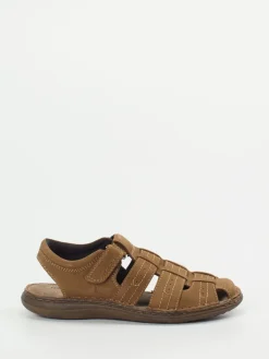 – Fischersandalen aus Fettleder cognac*Josef Seibel Sale