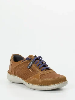 Herren Josef Seibel – Freizeitsneaker aus geprägtem Leder