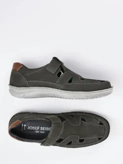 – Klettslipper aus Nubukleder oliv*Josef Seibel Clearance