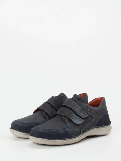 Herren Josef Seibel – Klettslipper aus Nubukleder Dunkel