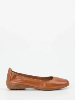 – Komfort-Ballerinas aus Kalbleder Cognac*Josef Seibel Discount