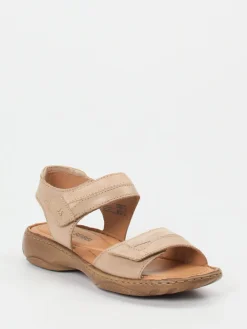 Damen Josef Seibel – Komfortsandalen aus Velour- und Glattleder