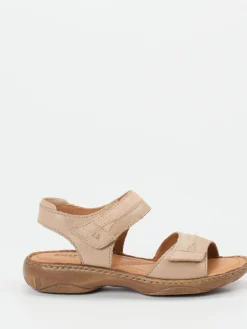 Damen Josef Seibel – Komfortsandalen aus Velour- und Glattleder