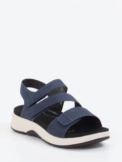 – Komfortsandalen aus Nubukleder Dunkel*Josef Seibel New