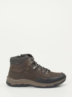 Herren Josef Seibel – Outdoor-Boots aus Nubukleder Dunkelbraun