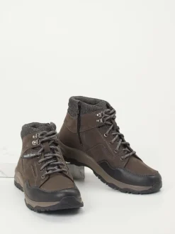 Herren Josef Seibel – Outdoor-Boots aus Nubukleder Dunkelbraun