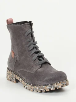 Damen Josef Seibel – Schnürboots aus Veloursleder