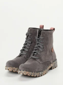 Damen Josef Seibel – Schnürboots aus Veloursleder