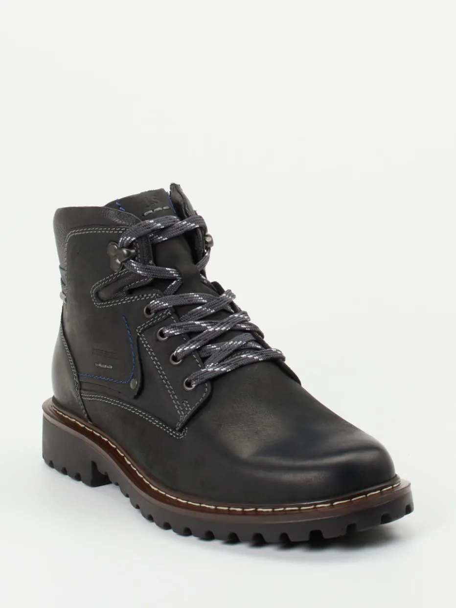 – Schnürboots aus Fettleder Anthrazit*Josef Seibel New