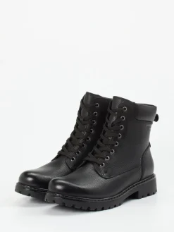 Damen Josef Seibel – Schnürboots aus genarbtem Leder