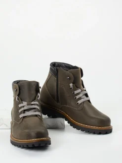 – Schnürboots aus Nubukleder schlammgrün*Josef Seibel Outlet