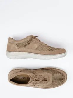 – Schnürschuh aus Veloursleder sandbeige*Josef Seibel Hot