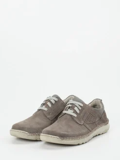 – Schnürschuh aus Veloursleder taupe*Josef Seibel New