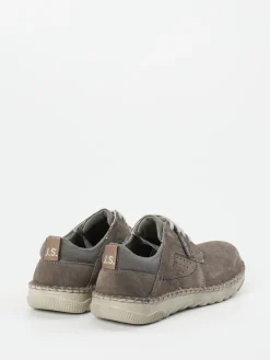 – Schnürschuh aus Veloursleder taupe*Josef Seibel New