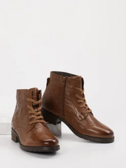 – Schnürstiefelette aus Kalbleder mittel*Josef Seibel Hot