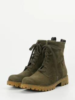 – Schnürstiefelette aus Veloursleder*Josef Seibel Discount