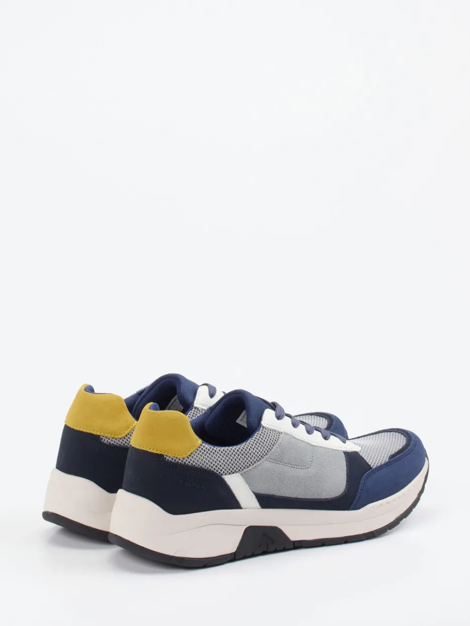 – Sneaker aus Veloursleder und Mesh*Josef Seibel