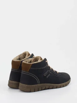 – Stiefelette aus Velourslederimitat schwarzgrau*Josef Seibel Sale