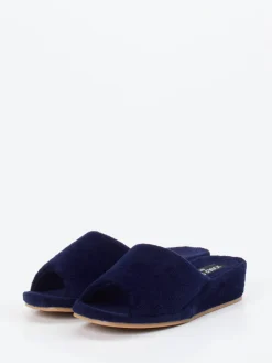 – Pantolette aus flauschigem Textil Dunkel*Josef Seibel Relax Sale