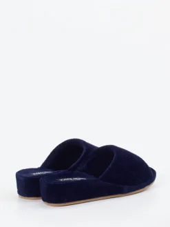 – Pantolette aus flauschigem Textil Dunkel*Josef Seibel Relax Sale