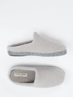 Damen Josef Seibel Relax – Pantoffeln aus Textil in Hellbeige