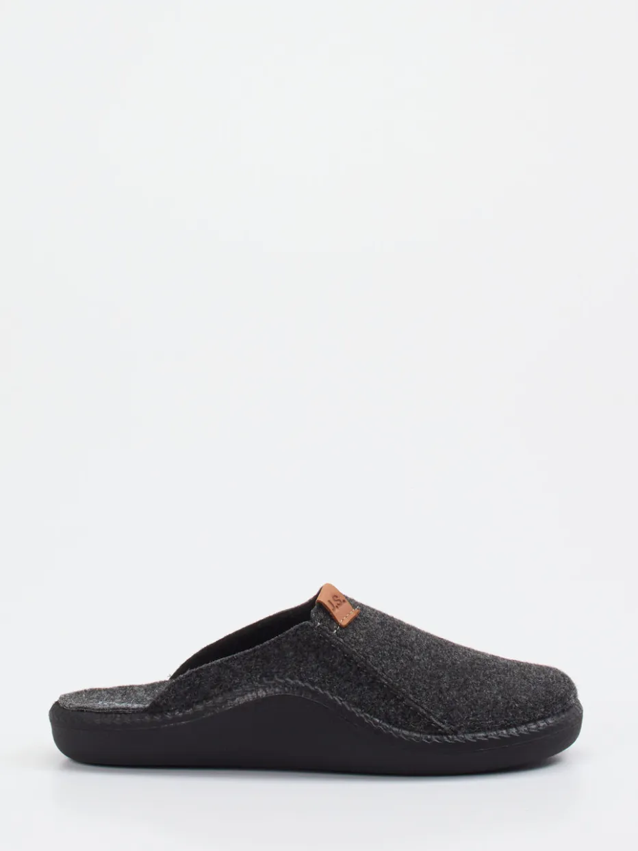 – Pantoffeln aus Filz Anthrazit*Josef Seibel Relax Best