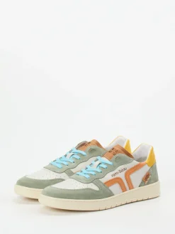 – Sneaker aus Kalbleder und Veloursleder*Kamo Gutsu Outlet