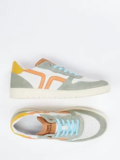 – Sneaker aus Kalbleder und Veloursleder*Kamo Gutsu Outlet