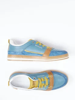 – Sneaker aus Leder in Petrol*Kamo Gutsu Hot