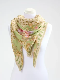 – Halstuch aus Viskose Salbeigrün*Katherina Loretta Hot