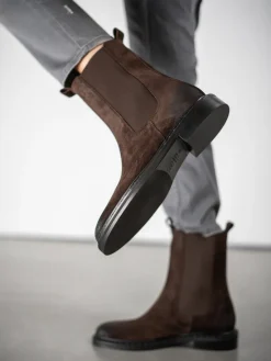 Damen Kennel u0026 Schmenger Kennel & Schmenger – Chelsea Boots aus Veloursleder