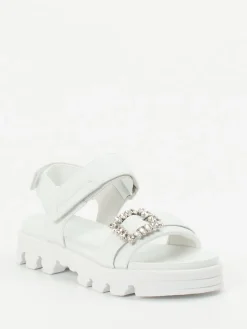 Damen Kennel u0026 Schmenger Kennel & Schmenger – Chunky-Sandale aus Kalbleder