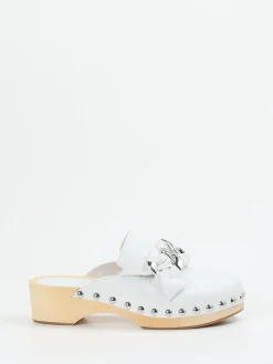 Damen Kennel u0026 Schmenger Kennel & Schmenger – Clogs aus Kalbleder mit Holzsohle