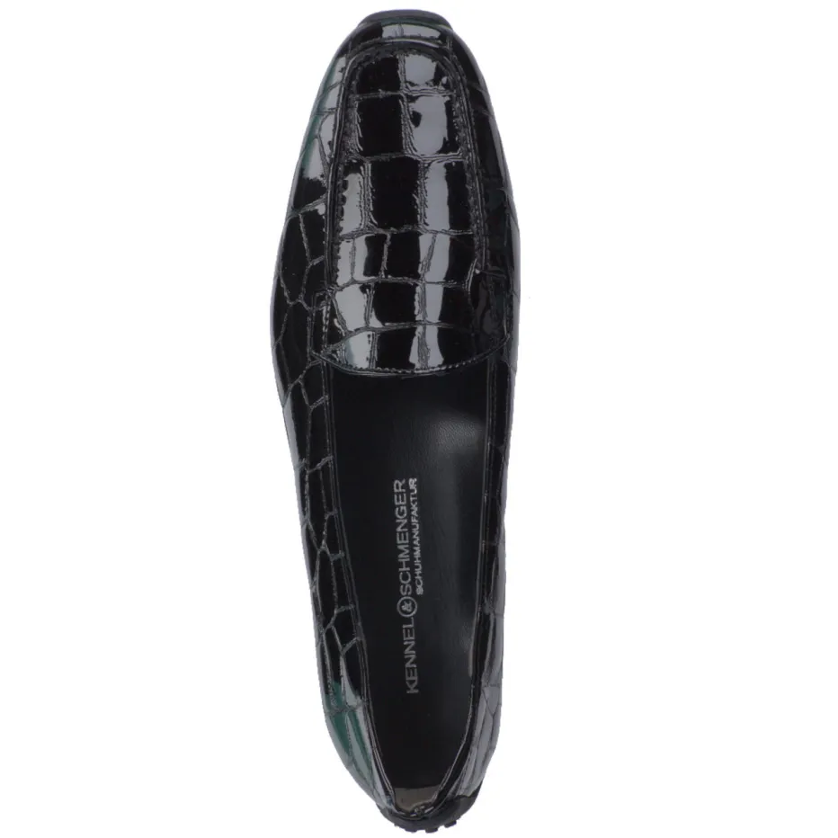 Kennel & Schmenger – Loafer aus Lackleder in Kroko-Optik*Kennel u0026 Schmenger Outlet
