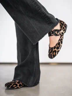 Kennel & Schmenger – Mary Jane aus Textil in Leoprint*Kennel u0026 Schmenger Clearance