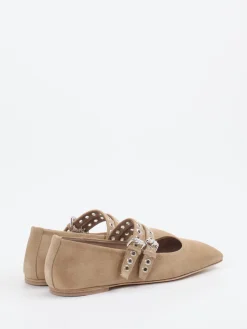 Damen Kennel u0026 Schmenger Kennel & Schmenger – Mary Janes aus Veloursleder