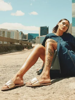 Damen Kennel u0026 Schmenger Kennel & Schmenger – Pantolette aus Lammleder farben