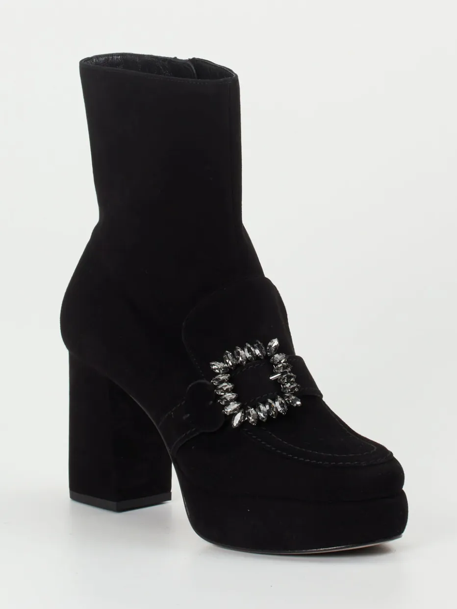 Kennel & Schmenger – Plateau-Stiefeletten aus Veloursleder*Kennel u0026 Schmenger Outlet