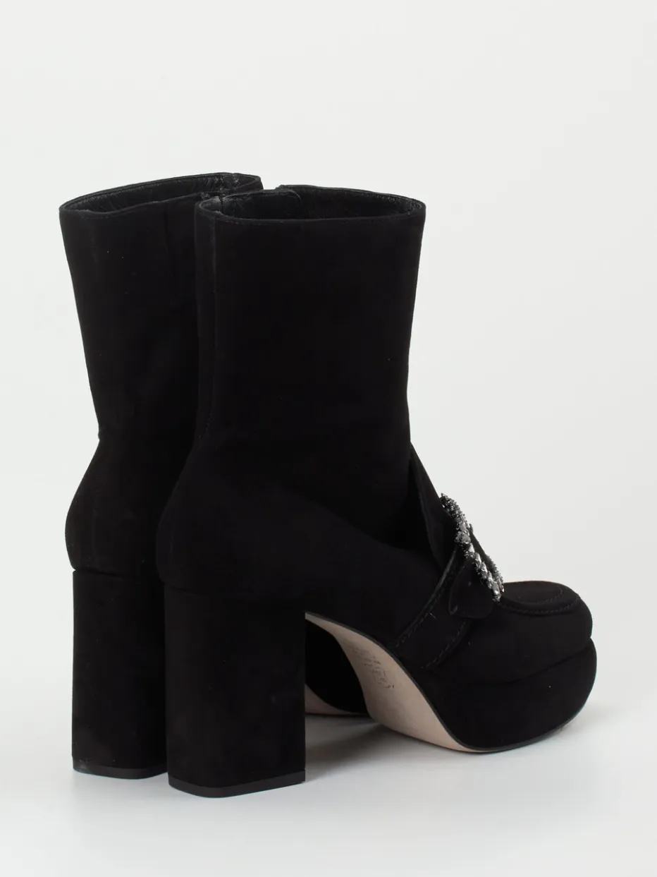 Kennel & Schmenger – Plateau-Stiefeletten aus Veloursleder*Kennel u0026 Schmenger Outlet