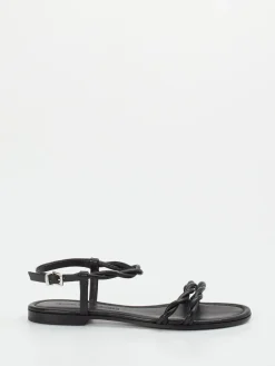 Damen Kennel u0026 Schmenger Kennel & Schmenger – Riemchensandale aus Lammleder