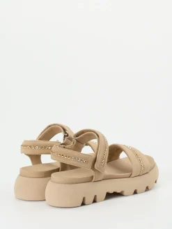 Damen Kennel u0026 Schmenger Kennel & Schmenger – Sandalen aus Nubukleder Beige