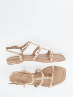 Damen Kennel u0026 Schmenger Kennel & Schmenger – Sandalen aus Metallicleder